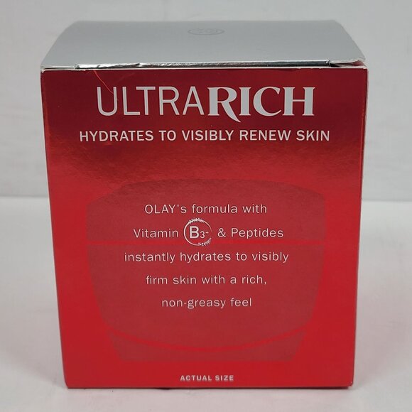 Olay Regenerist Ultra Rich Hydrating Moisturizer Fragrance-Free 48g(1.7OZ) NIB - Picture 2 of 5